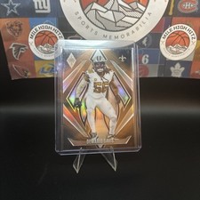 2024 Panini Phoenix Football Gold Fade Demario Davis /125 New Orleans Saints #41