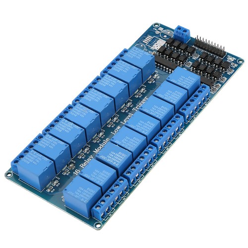 5V 16 Channel Relay Module With Optocoupler Protection Low Level Trigger AD - Bild 2 von 14