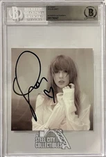 Taylor Swift The Tortured Poets Department Autographed CD Insert With Heart BAS