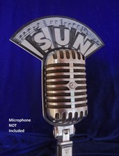 Sun Records Flag for Shure Super 55 55SH 55SW vintage Elvis Microphone