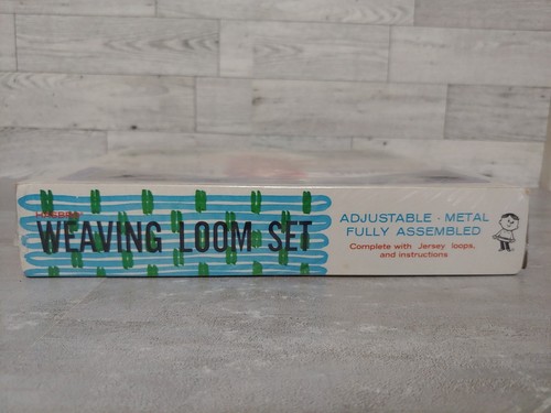 Vintage NOS Hasbro Adjustable Weaving Loom SEALED OVP 1960s - Bild 4 von 11