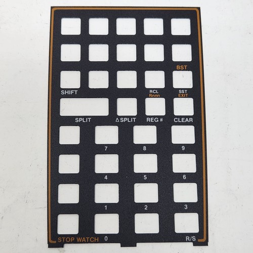 HP 41C 41CV Calculator 82182A Time Module w/ Keyboard Overlay and Owner's Manual - Picture 3 of 11