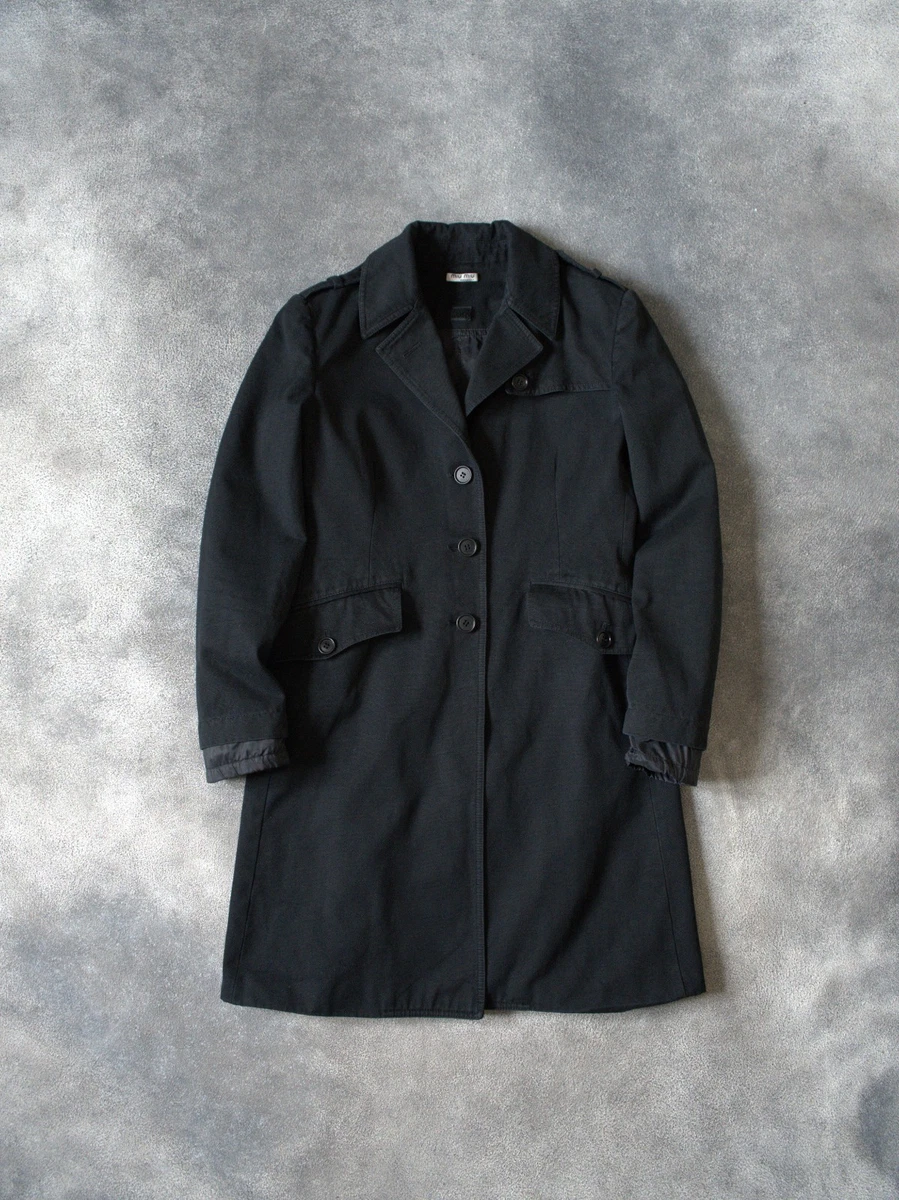 ジャケット・アウター miumiu ArchiveTwo-tone nylon jacket 38 Miu Miu Rain Jacket in Cacao | FWRD