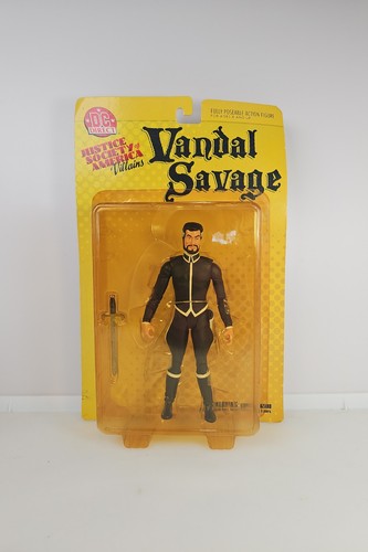 2001 Vandal Savage DC Direct Justice Society of America Villains Action Figure - Picture 2 of 7