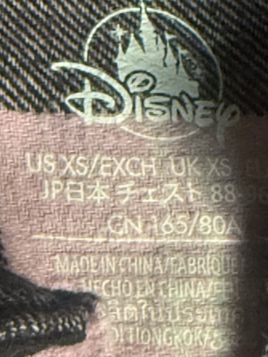 Remy Ratatouille Flanell Button Down Hemd XS Disney Parks Rosa Schwarz Retired - Bild 2 von 7