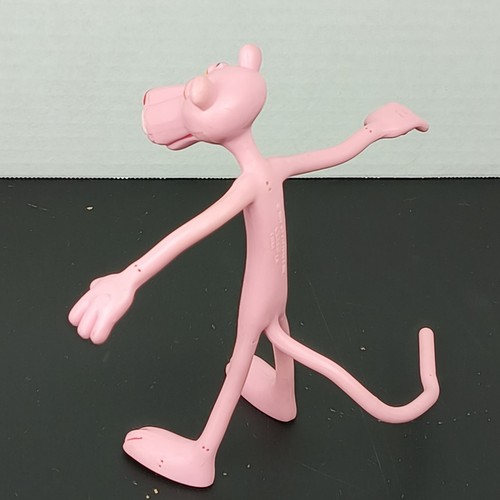 Pink Panther Vintage Bendable Figure Bendy 1980s - Picture 10 of 13