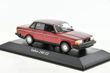 VOLVO 240 GL Dark Red Metallic 1986 1/43 MINICHAMPS 940171401