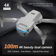 4K Optical flow obstacle avoidance aerial photography drone +3 batteries