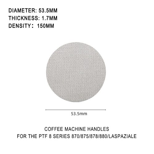 Filter Food Grade Stainless Steel High Strength Filter Effect 51/53/58mm - Picture 18 of 21