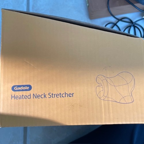 Gadole Heated Neck Stretcher FDES115 Relax Neck & Shoulders Black New Open Box - Picture 9 of 12