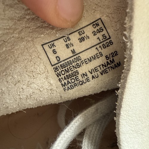 Clarks Women's Natural Wallabee Cup Bt Ice Ankle Boot 61486829 Size 6 UK - Picture 11 of 11
