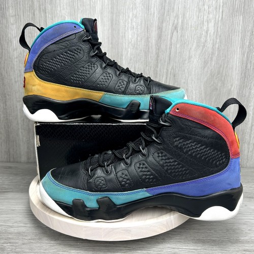 Nike Air Jordan 9 Retro Dream It Do It Schwarz BHM Blau Herren 9 302370-065 Sneaker - Bild 2 von 11