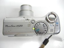 Canon PowerShot A520 4.0MP Digital Camera Digicam Please Read