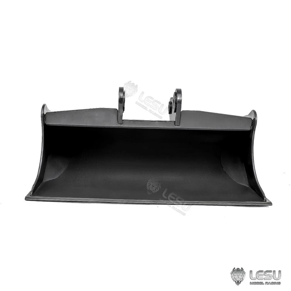 Cubo ancho de metal 1/14 para excavadora hidráulica RC LESU Aoue C374F piezas de excavadora Foto 3 de 4