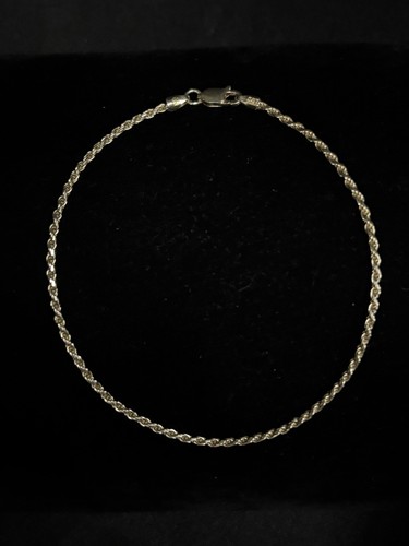 Silver Rope Bracelet – 3.2 Grams - Picture 2 of 3