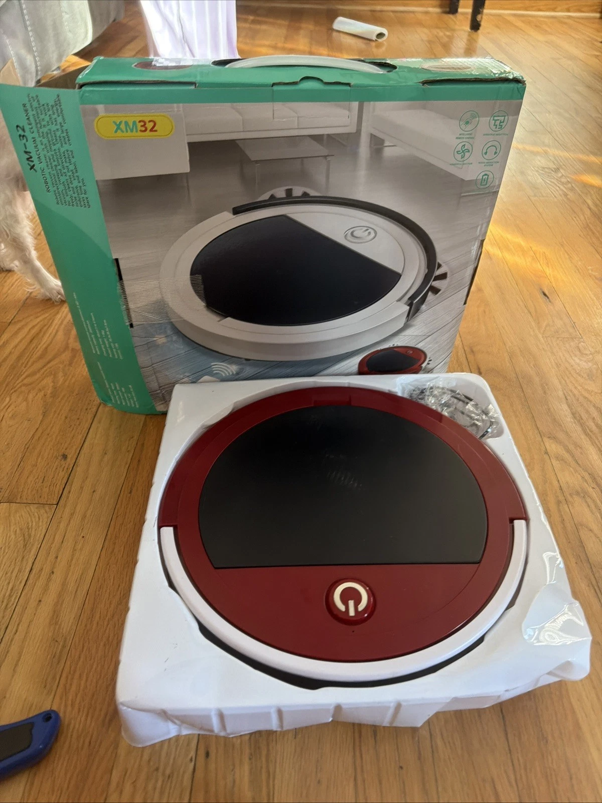 BYPAX XM32 Robotic Vacuum Cleaner New - USB Charger Included