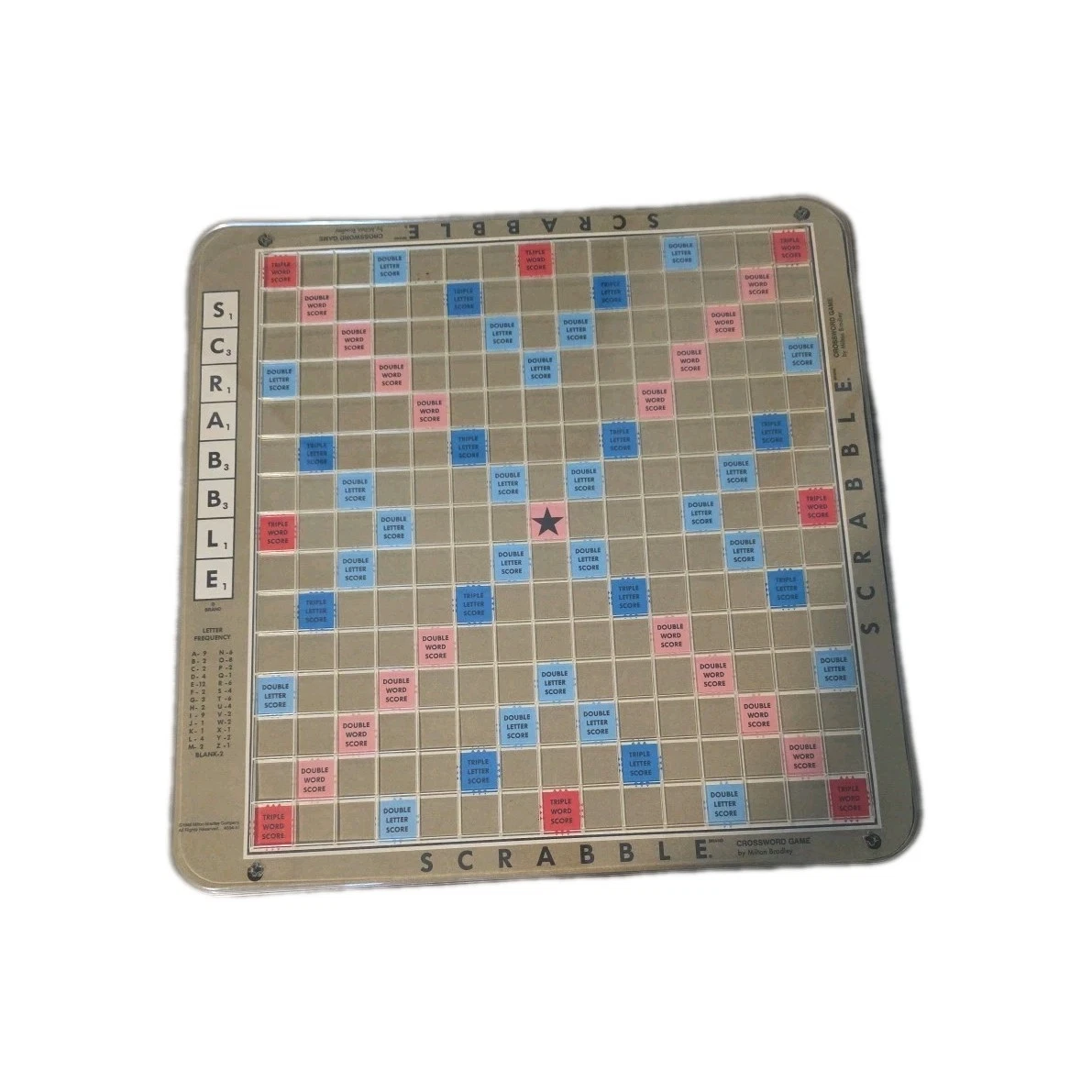 Scrabble Deluxe Edition 1982 – Plateau Tournant, Lettres Scellées, édition Luxe