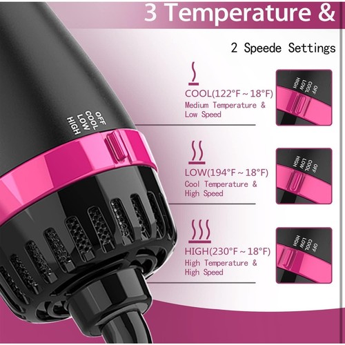 NEU Revlon One-Step Volumizer Haartrocknerbürste Luftbürste - Bild 3 von 7
