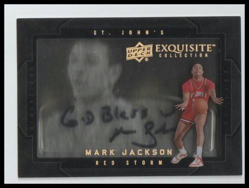 2011-12 Upper Deck Exquisite #D-MA Mark Jackson Dimensions Autograph