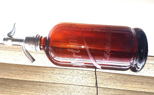 SUPERBE SIPHON brun très foncé D.MARTINEAU à St JEAN D'ANGELY parfait état - Photo 3/8