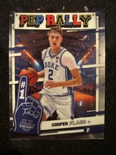 Bowman Chrome U Pep Rally Insert Base Cooper Flagg Duke Blue Devils 