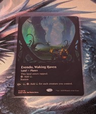 M.T.G Edge Of Eternities Evendo, Waking Haven Showcase Foil M/NM