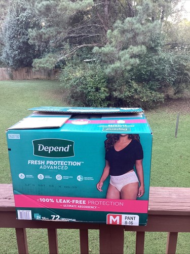 Depend Protection Plus Ultimate Underwear Damen Medium 72 Stück M Hose 8-17 OBX - Bild 5 von 16