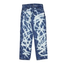 Vintage Dickies Carpenter Jeans Mens W32 L33 Blue Casual Straight Tie Dye