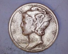 1936-D MERCURY DIME   VG+ COND.***  **223-6