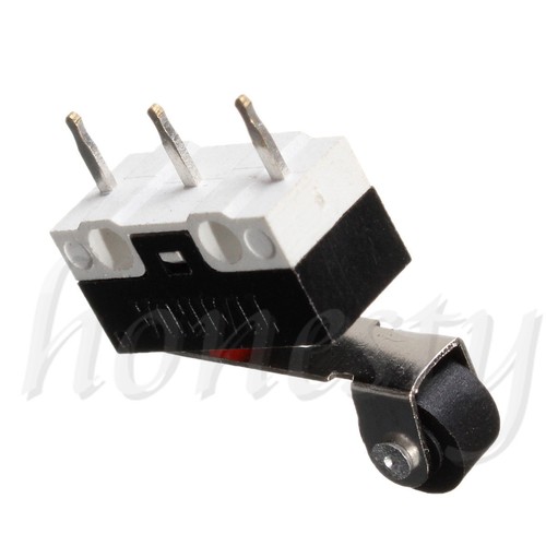 10X Ultra Mini Micro Interruptor Palanca Rodillo Actuador Microswitch SPDT Sub Miniatura - Imagen 7 de 9