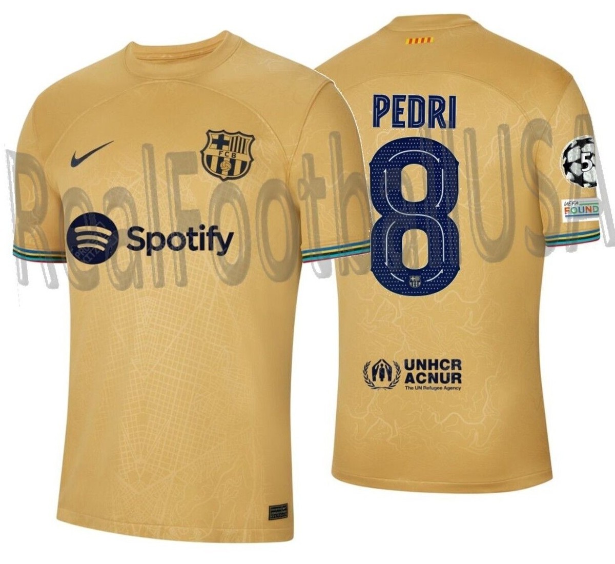 NIKE PEDRI FC BARCELONA UEFA CHAMPIONS LEAGUE AWAY JERSEY NIKE PEDRI FC BARCELONA UEFA CHAMPIONS LEAGUE AWAY JERSEY