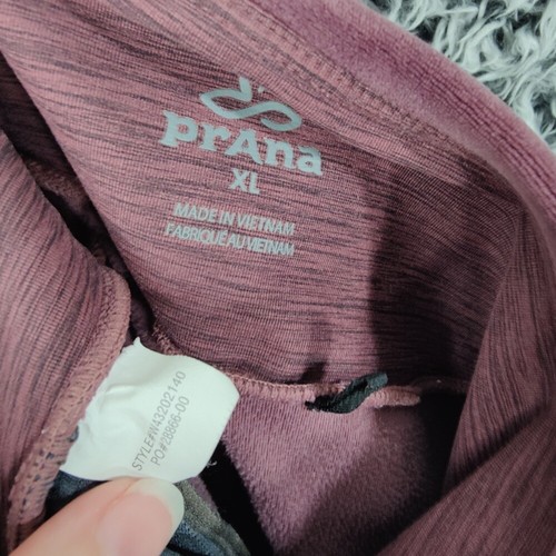 Prana Samt Jogginghose Lounge Hose Taschen Damen Größe XL kuschelig bequem Athleisure - Bild 6 von 8