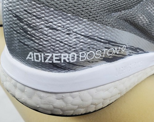 Adidas Women's Running Shoes Adizero Boston 9 EG4677 US Size 9.5 Grey/Pink - Picture 7 of 9