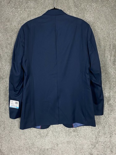 Saddlebred Traveler Men's Performance Stretch Blazer Navy- Size: 40 Regular $200 - Picture 2 of 10