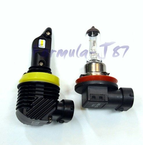 LED Kit M10 100W H11 Orange Two Bulbs Fog Light Replacement Upgrade Stock JDM OE - Picture 5 of 12