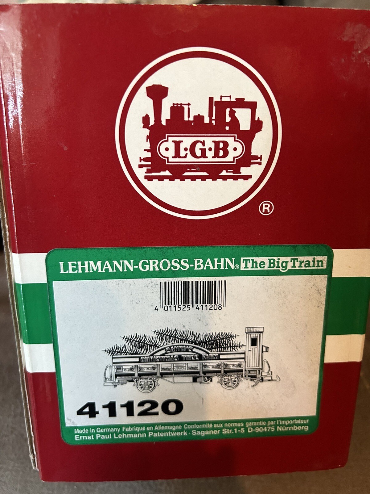 lgb model railroads trains christmas cars Model 41120 eBay