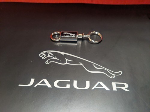 JAGUAR BLACK & METAL VALET KEY CHAIN. $15.95 EACH. CG3046BLK - Bild 3 von 5