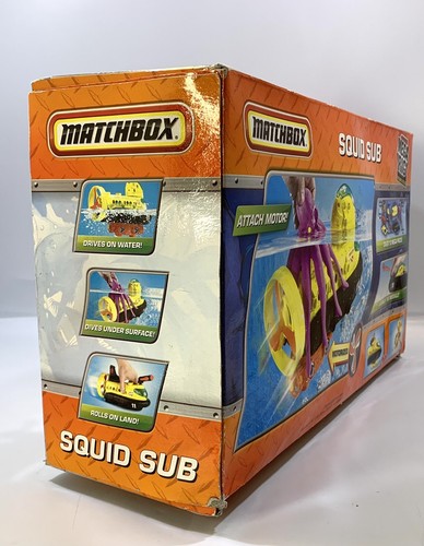Mattel Matchbox Mega Rig Squid Sub 2010 K9582 NIB - Picture 4 of 8