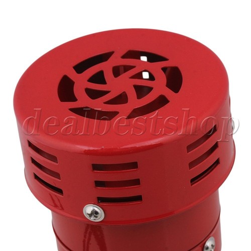 AC 110V 120dB MS-190 Industrial Alarm Iron+ABS Cutting Tool Sound Motor Siren - Picture 6 of 8