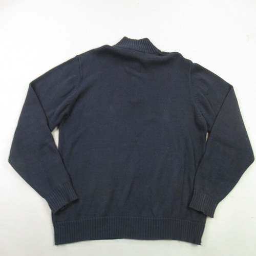 US Polo Assn Sweater Mens Medium Long Sleeve 1/4 Zip Pullover Stripes Outdoor - Picture 5 of 11
