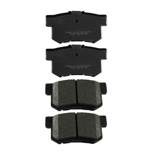 Front & Rear Premium Ceramic Brake Pads w/Hardware for 1999 2000-2008 Acura TL - Picture 3 of 7