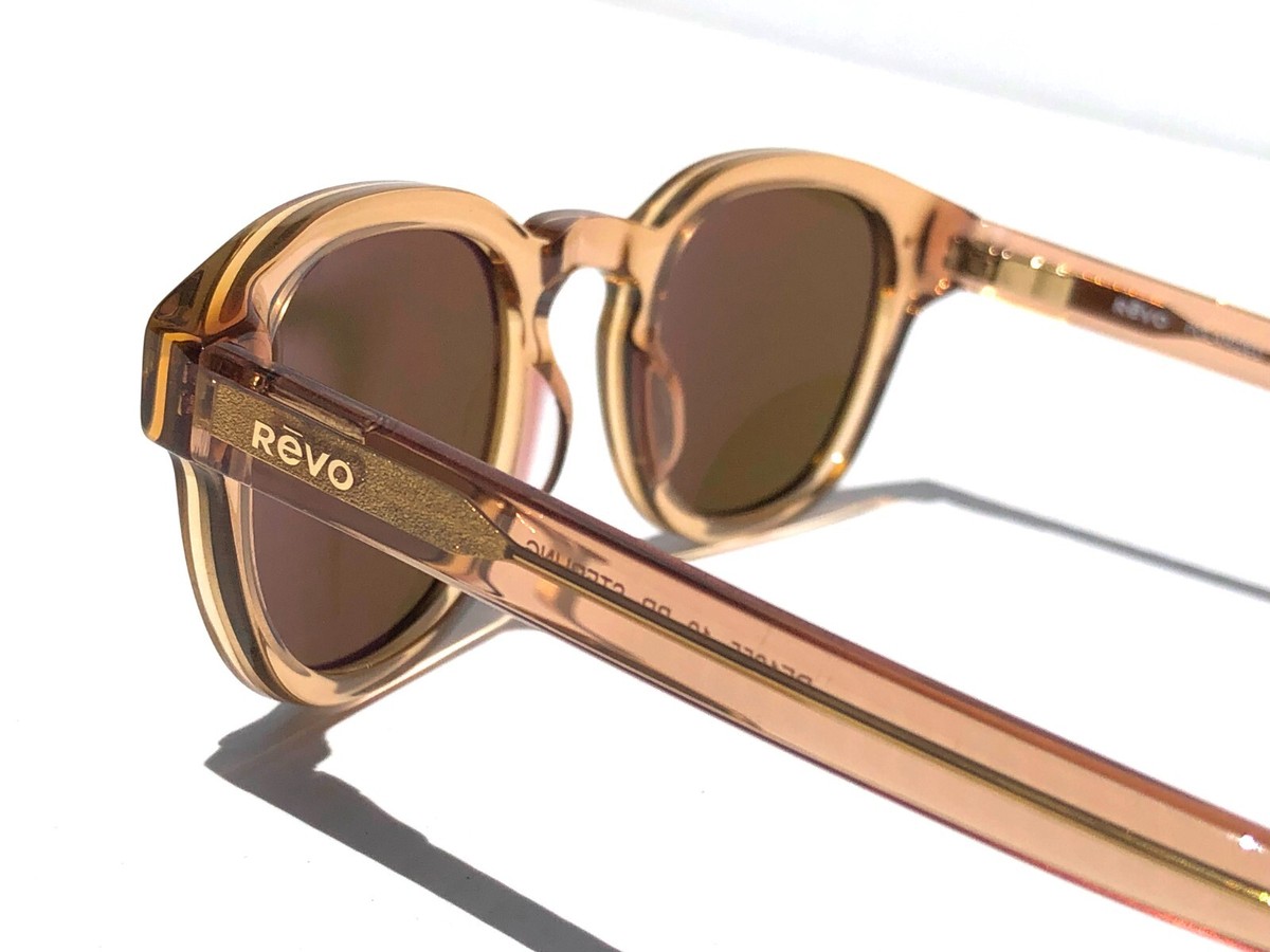 Revo STERLING Shiny Crystal Caramel POLARIZED Bronze Lens  display picture 3