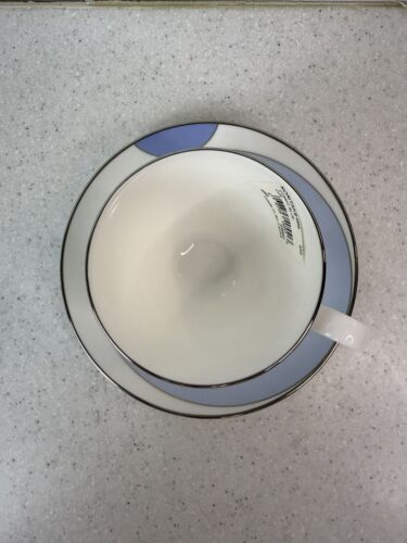 Noritaki Bone China Cosmic Blue Cup & Saucer New In Box / Tags Gorgeous! - Picture 6 of 18