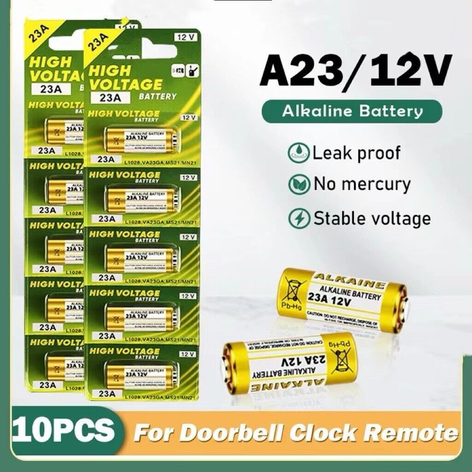 Is There Any Difference In A23 And A23s Battery 20X A23 23A 12V Alkaline Battery 23GA A23S E23A EL12 MN21 MS21 LRV08