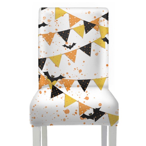 Happy Halloween Cover Chair Seat Protector Seat Covers Slipcover for Party Decor - Bild 9 von 19