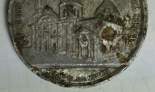 Medaglia in alluminio - B.M. Vergine Guadalaxarensis - Foto 3 di 6
