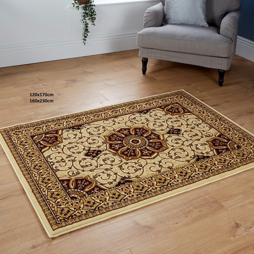 LARGE TRADITIONAL LIVING ROOM MEDALLION CLEARANCE BUDGET AREA NONSLIP On Carpet - Picture 152 of 167