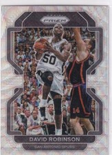 2021-22 Panini Prizm NBA No. 242 David Robinson Wave Prizm