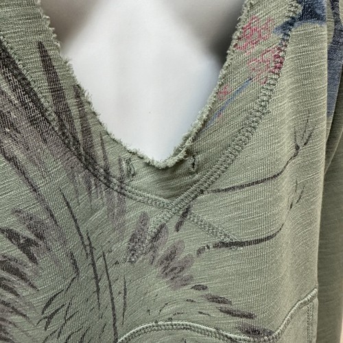 Lucky Brand Yin Yang Tag Asian Hoodie Sweatshirt Top Women's M - Picture 5 of 8
