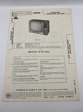 Vintage 1966 SAMS PHOTOFACT Manual Schematic Ambassador 6686 6692 6693 TV